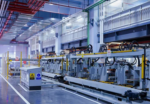 image d'une usine scientifique, libre de droit.