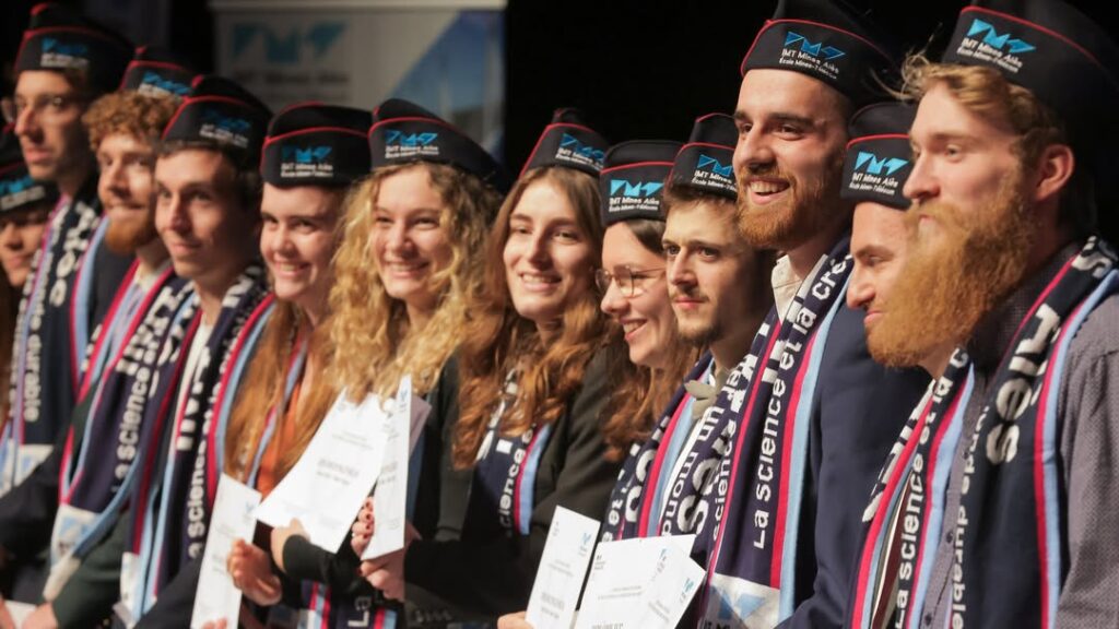 Les cérémonies de remise de diplômes des écoles de l’Institut Mines-Télécom marquent chaque année un moment fort, pour les étudiantes, étudiants, leurs familles, les équipes pédagogiques et les partenaires.
