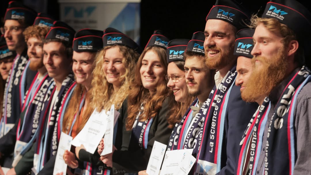 Les cérémonies de remise de diplômes des écoles de l’Institut Mines-Télécom marquent chaque année un moment fort, pour les étudiantes, étudiants, leurs familles, les équipes pédagogiques et les partenaires.