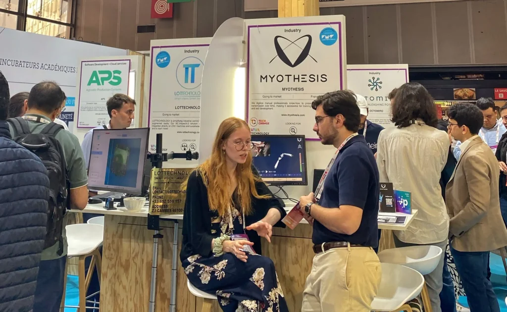 Stand de l'IMT sur le salon Viva Technology