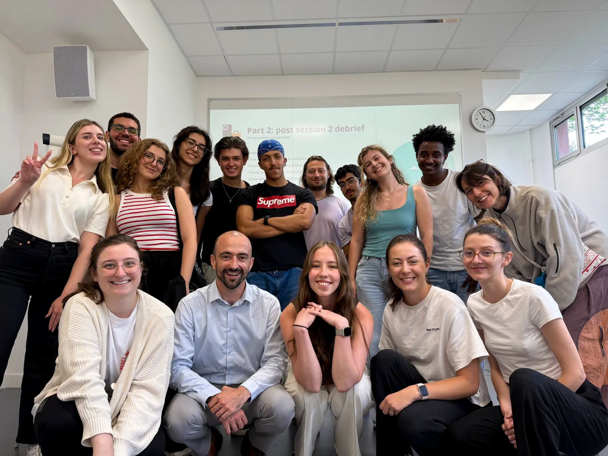 Photo de groupe de la promotion 2025 du BIP