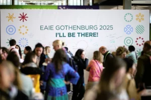 Foule lors du salon EAIE