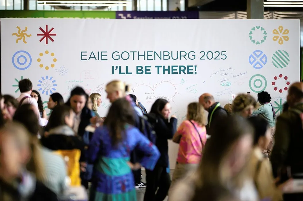 Foule lors du salon EAIE