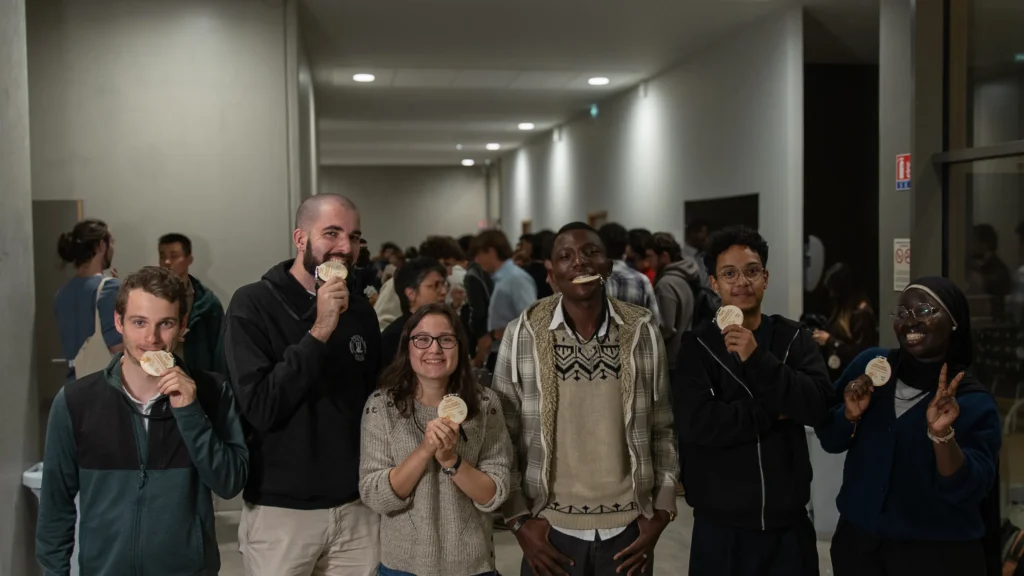 Photo de l'équipe lauréate