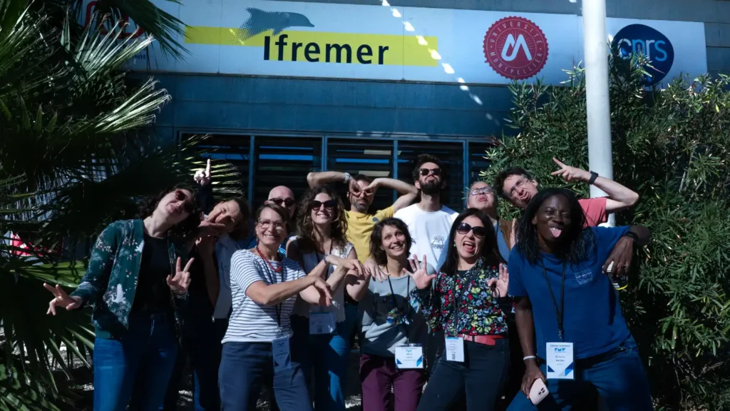 Photo de groupe des coachs