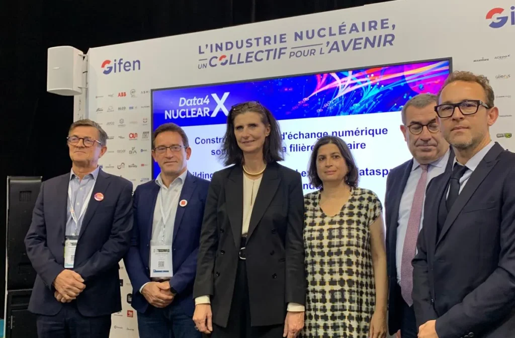 Stand de l"événement Data 4 Nuclear