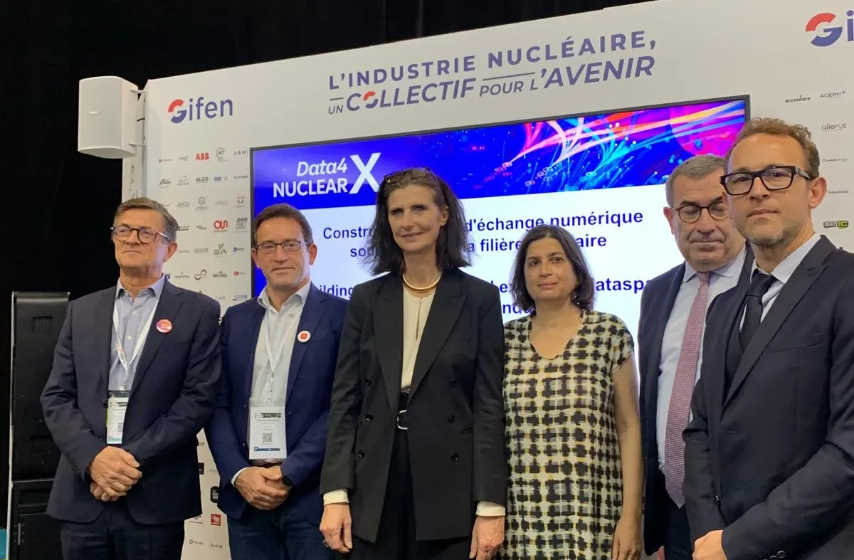 Stand de l"événement Data 4 Nuclear