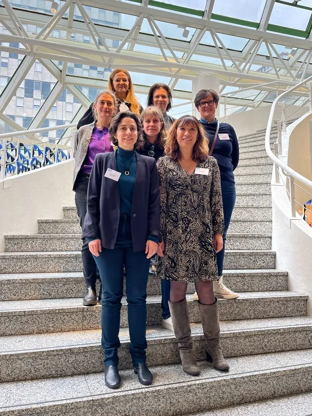 Photo de groupe des marraines ingénieures du programme