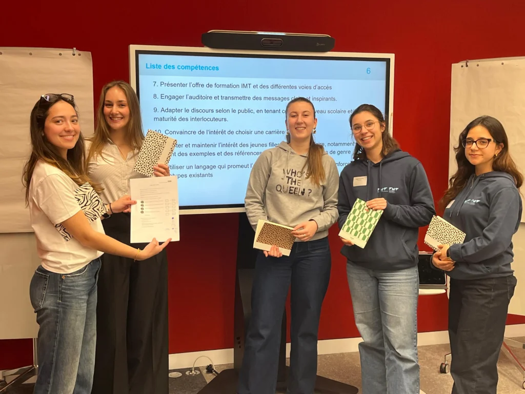 Etudiantes marraines du programmes Ambassadrices de l'IMT.