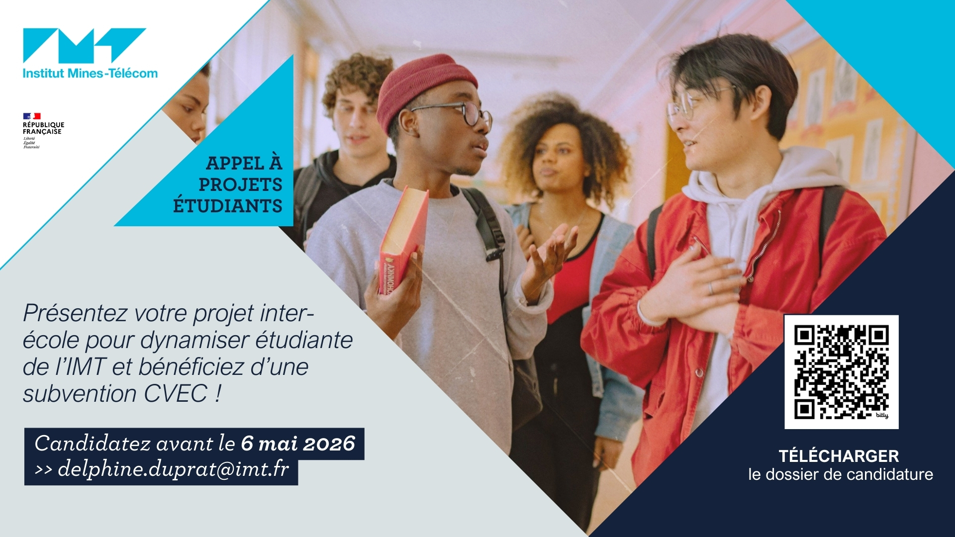 Une affiche de l'appel à participation CVEC