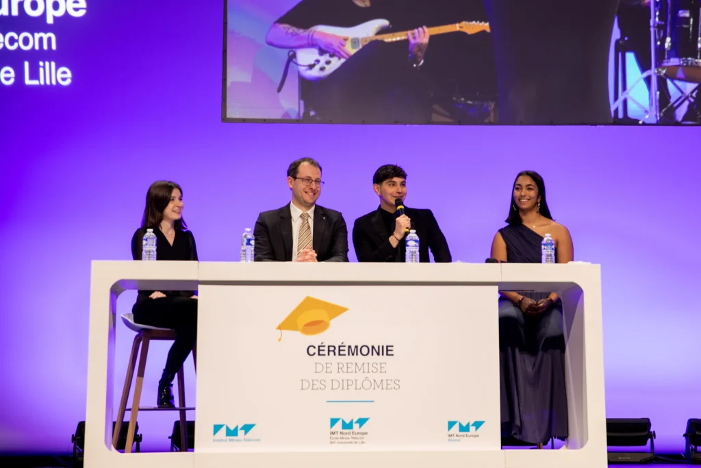 Remise de diplômes IMT Nord Europe.