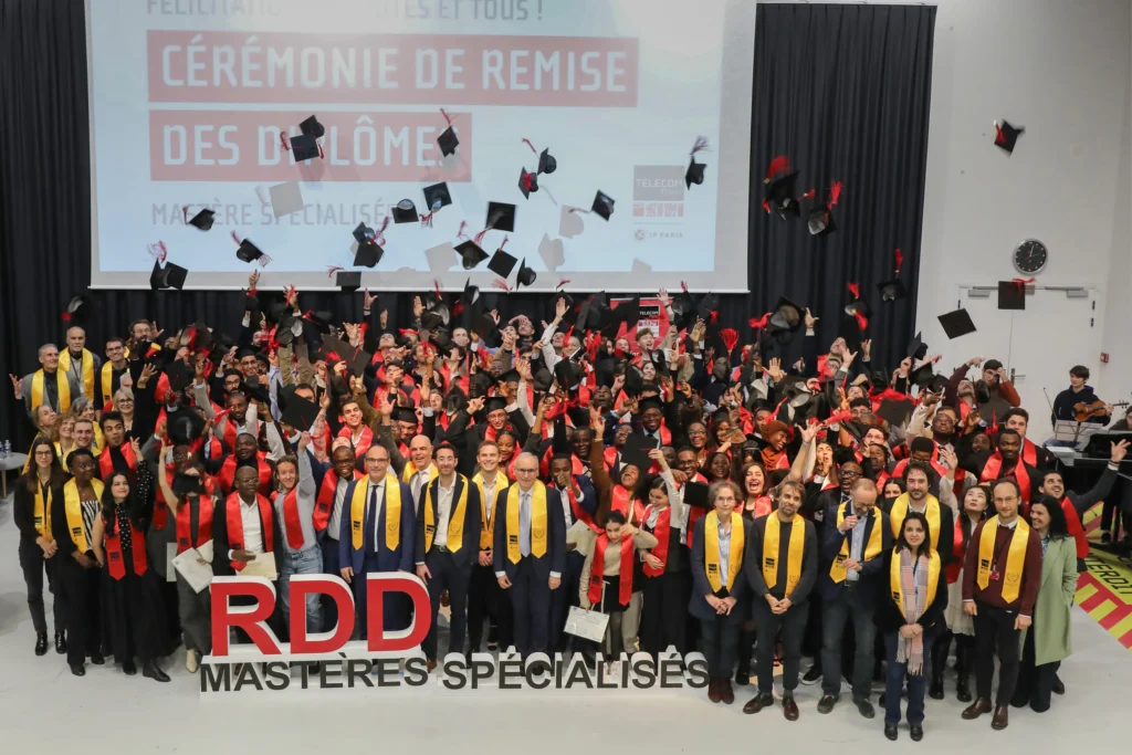 Remise des diplômes Télécom Paris promotion 2025.