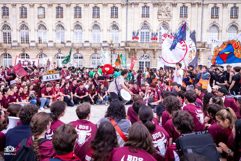 Photo du cartel des Mines 2026, élèves d'Alès