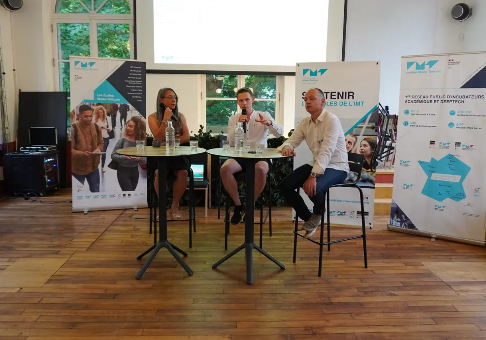 Table ronde lors de l'afterwork