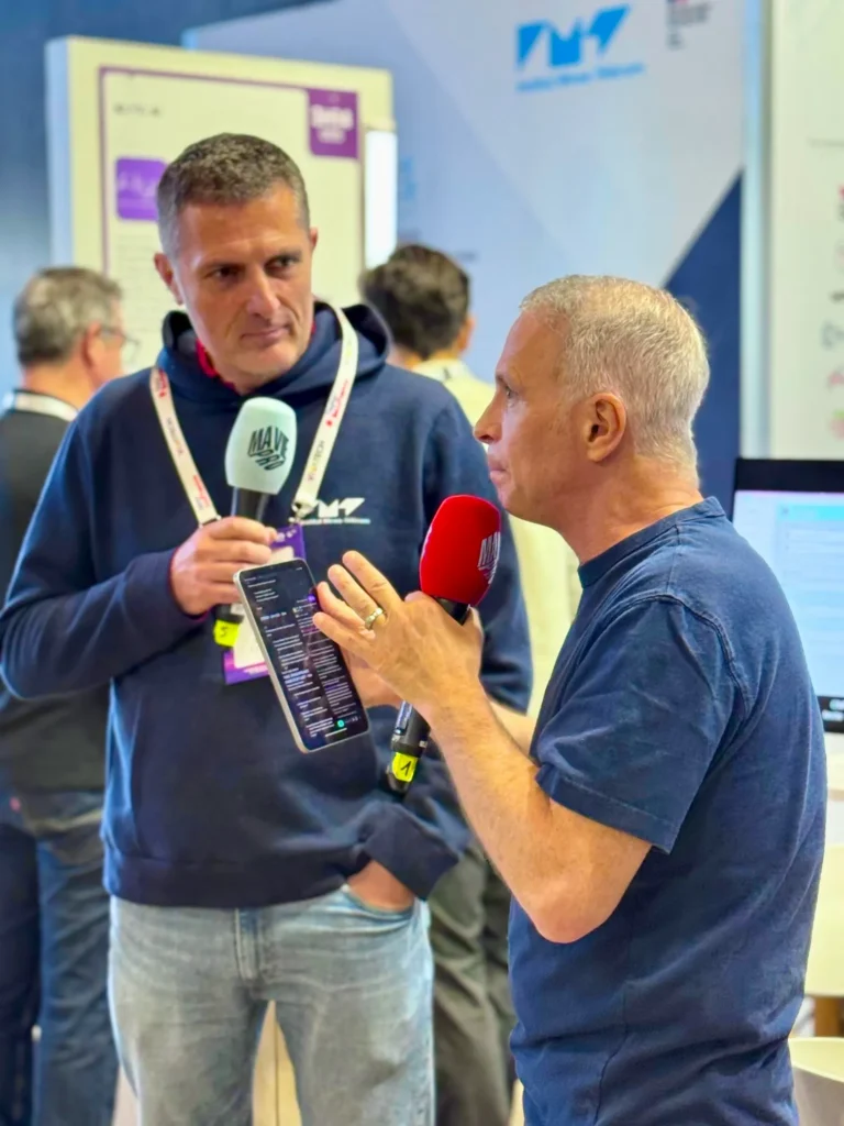 Interview du fondateur de Stewdy par Samuel Etienne à VivaTech 2026