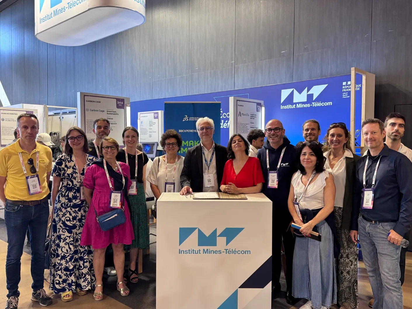 Signature du partenariat avec 3DEXPERIENCE Lab