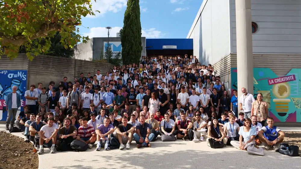 Photo de rentrée à IMT Mines Alès